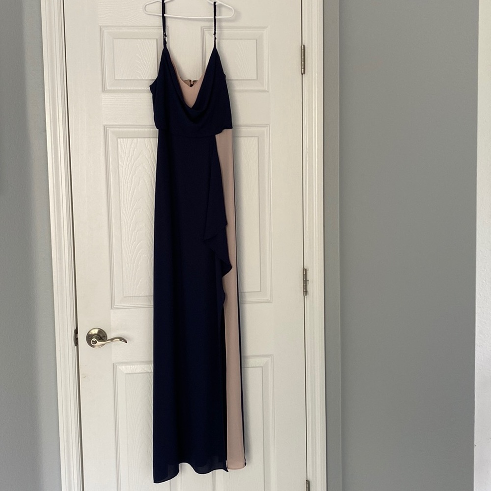 BCBG Maxazria navy formal dress. Size 2. New with tags.